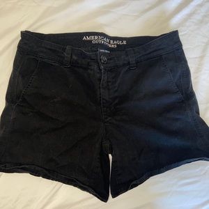 American Eagle black shorts